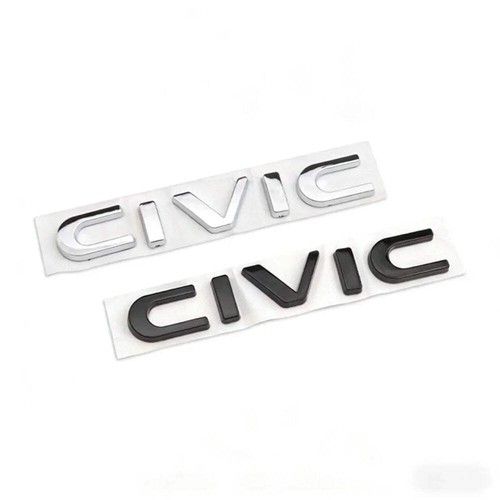 Abs car rear trunk letters - abs,